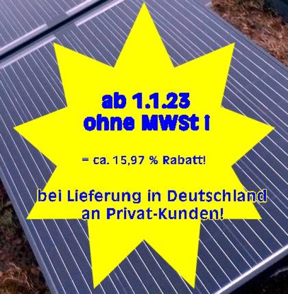 Solar-Pirat 600 Mini PV-Anlage 750 Wp Heckert