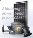 ÖKO-Energie Set 400 W 24 V 130 Ah AC 600